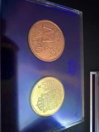 Set Monedas Prueba 500 Pesetas
