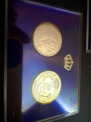 Set Monedas Prueba 500 Pesetas