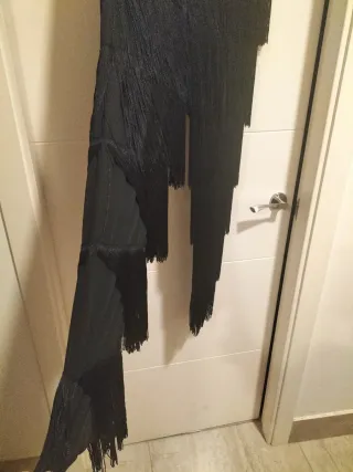 Pantalón de mujer con flecos