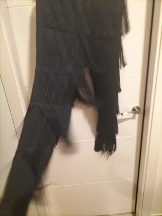 Pantalón de mujer con flecos