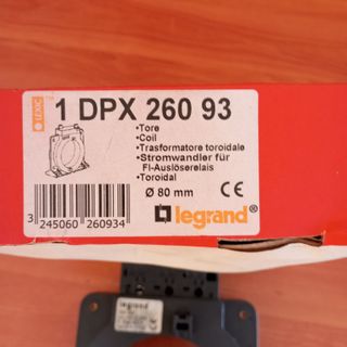 Transformador Toroidal Legrand 80 mm