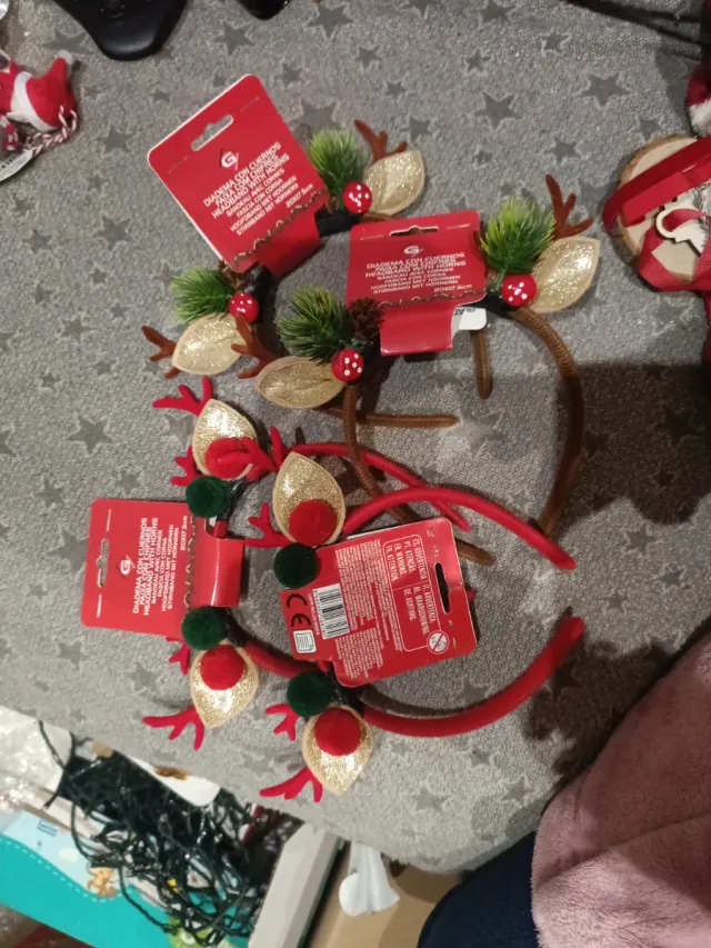 Diadema Navidad Reno