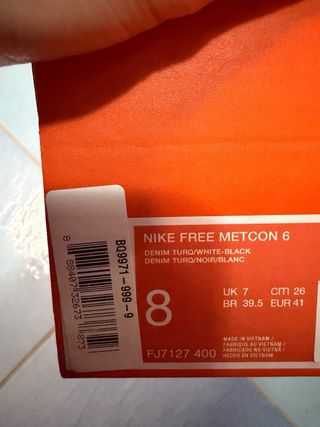 Nike Free Metcon 6 per CrossFit