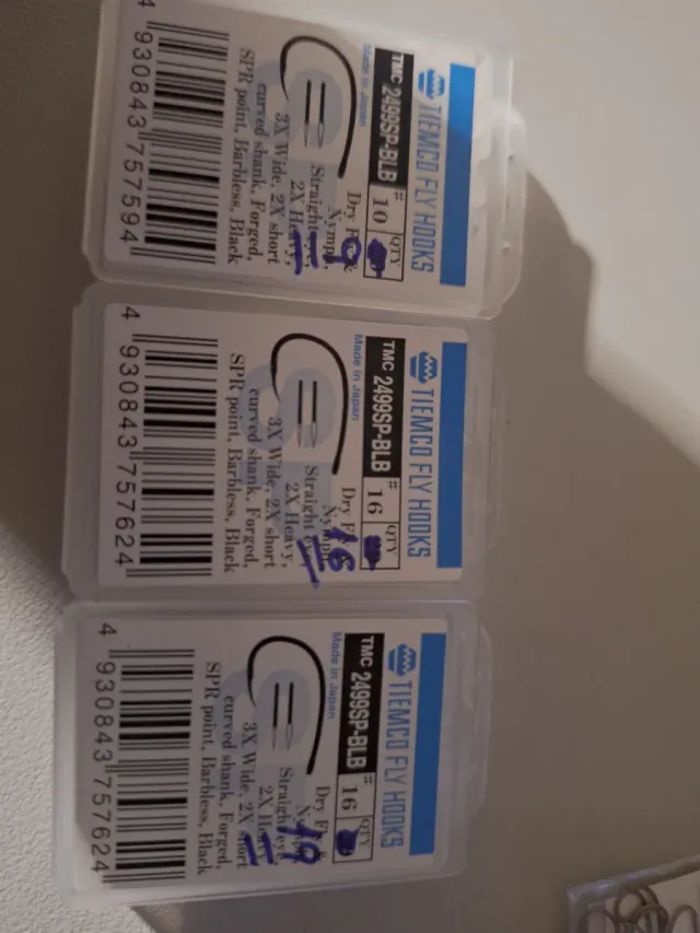 154 Anzuelos Pesca Tiemco, Hanak, Daiichi