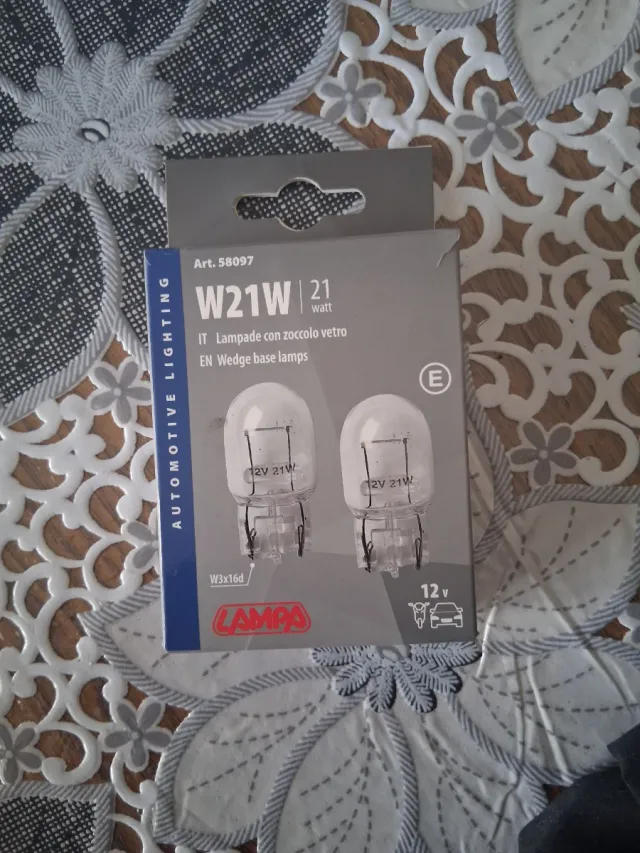 Lampadine W21W 12V 21W (2 pezzi)