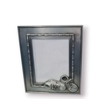 Moldura Metálica Sapatinhos 15x12 cm