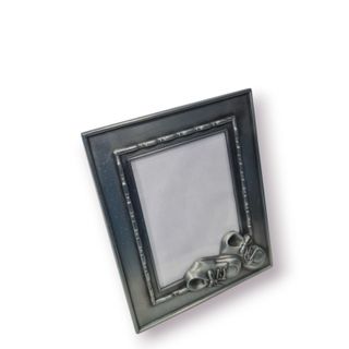 Moldura Metálica Sapatinhos 15x12 cm