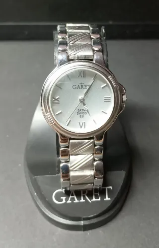 Reloj Garet de alta calidad, piezas suizas