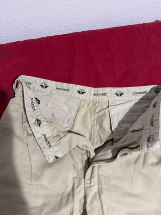 Pantalones Dockers Chino Talla 33x34 Beige