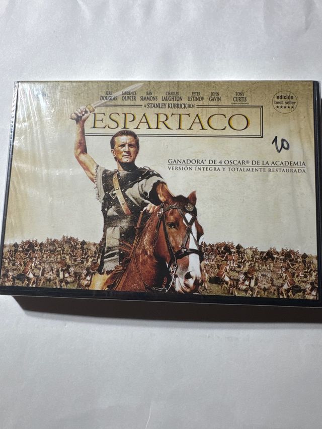 DVD Espartaco Edición Restaurada