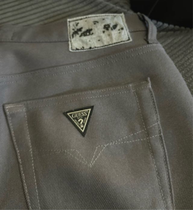 Pantaloni Guess Donna Grigio Tg 44/46