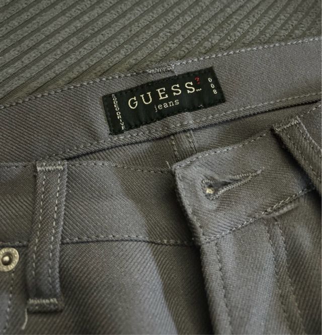 Pantaloni Guess Donna Grigio Tg 44/46