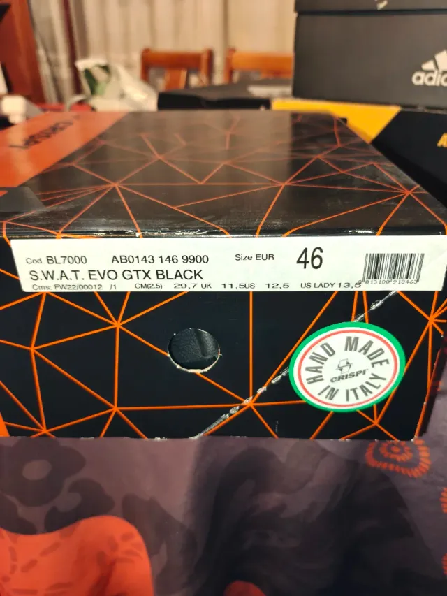 Botas Crispi SWAT EVO GTX Talla 46 Nuevas
