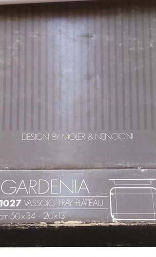 Vassoio Gardenia Barazzoni Design Rosso