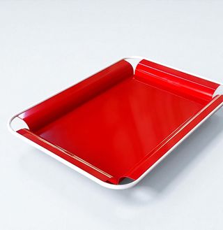 Vassoio Gardenia Barazzoni Design Rosso