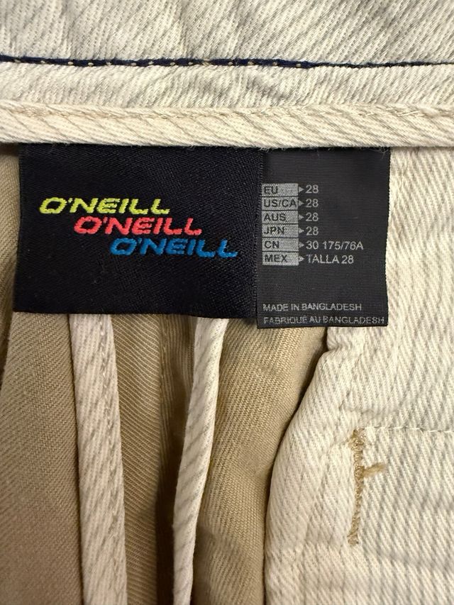 Pantalón Corto Chino O'Neill Beige