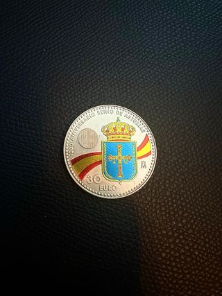 Moneda Plata Asturias