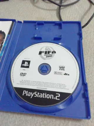 Mando PS2 Negro + Juegos