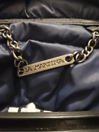 Chaleco La Martina Negro/Azul