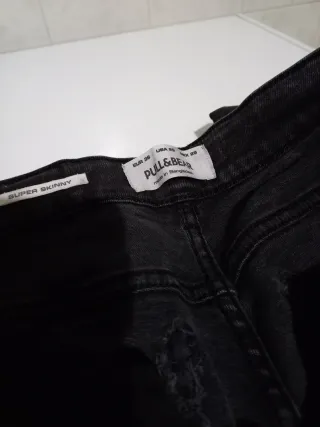 Vaqueros negros hombre