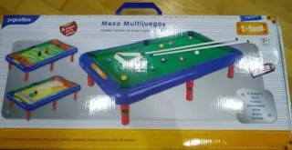 Mesa Multijuegos Juguettos 6 en 1