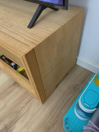 Mueble TV madera maciza