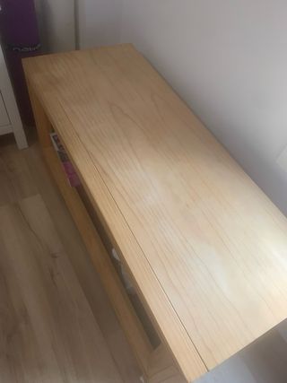 Mueble TV madera maciza