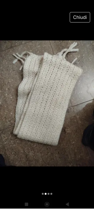 Sciarpa in pura lana