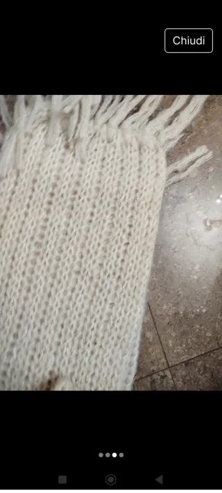 Sciarpa in pura lana