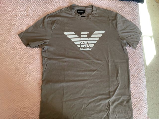 Camiseta Giorgio Armani Talla M Logo Águila