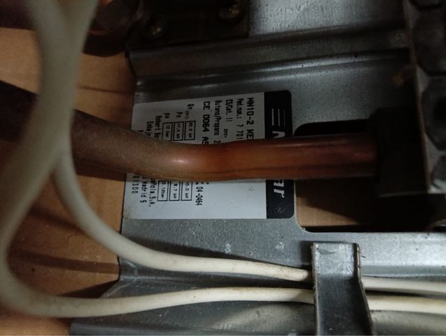 Calentador a gas Neckar blanco