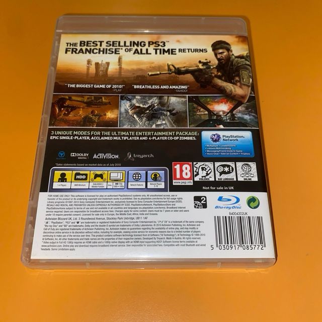 Call of Duty Black Ops PS3 Gioco Multilingua