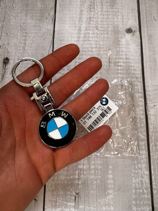 LLAVERO BMW METALICO ORIGINAL LOGO