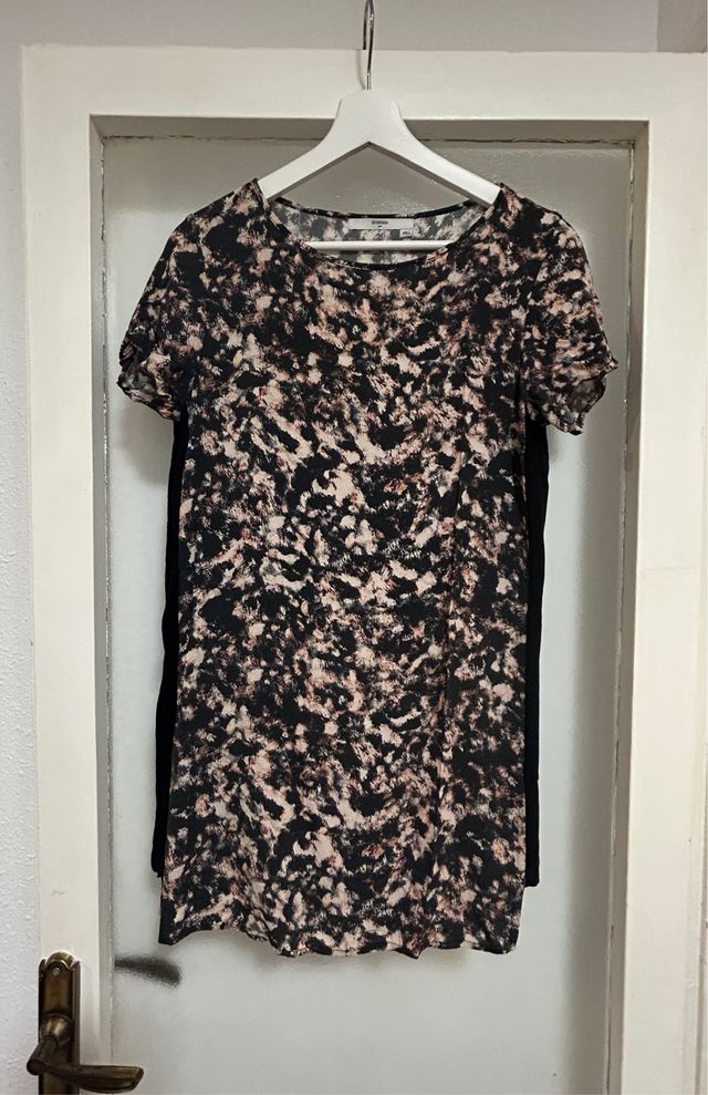 Vestido estampado animal print