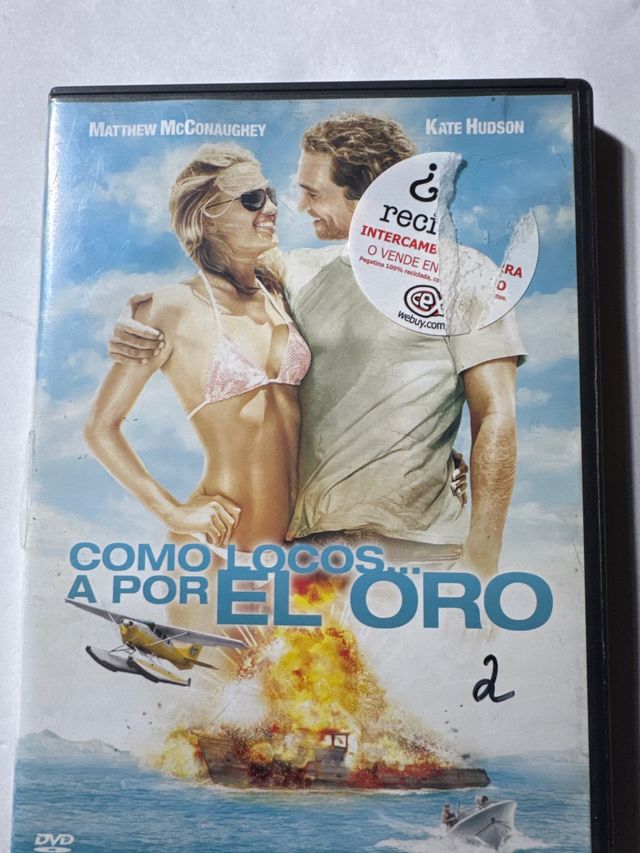 DVD Como Locos a por el Oro