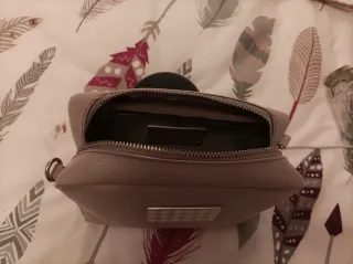 Bolso Bimba y Lola piel beige