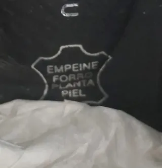 Botines de piel negros