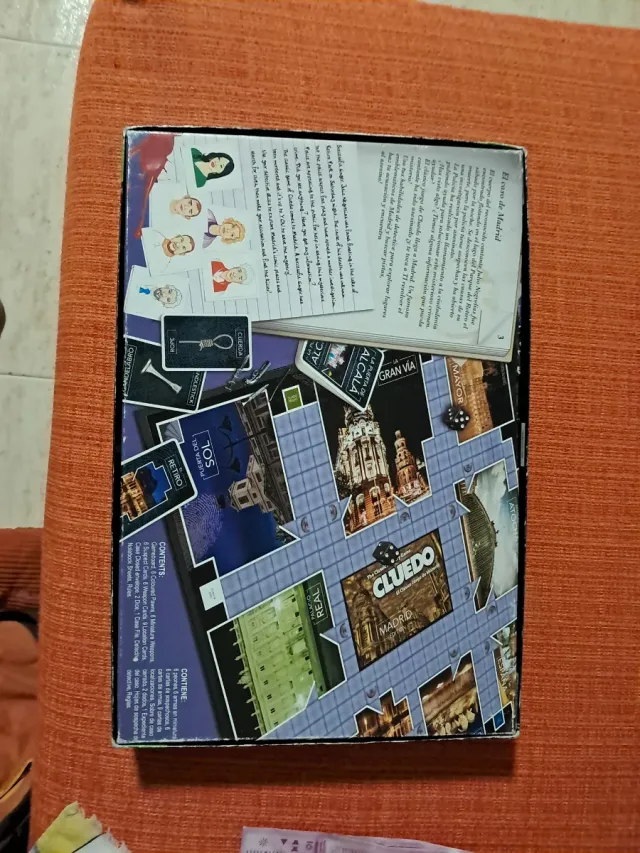 Cluedo Edición Madrid Juego de Mesa
