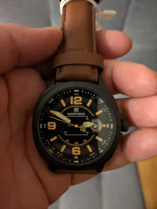 Reloj Naviforce Marrón y Negro