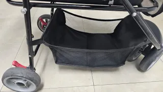 Carrito transportín para mascotas