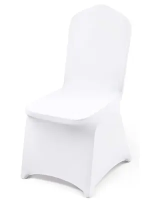 80 Fundas blancas para sillas