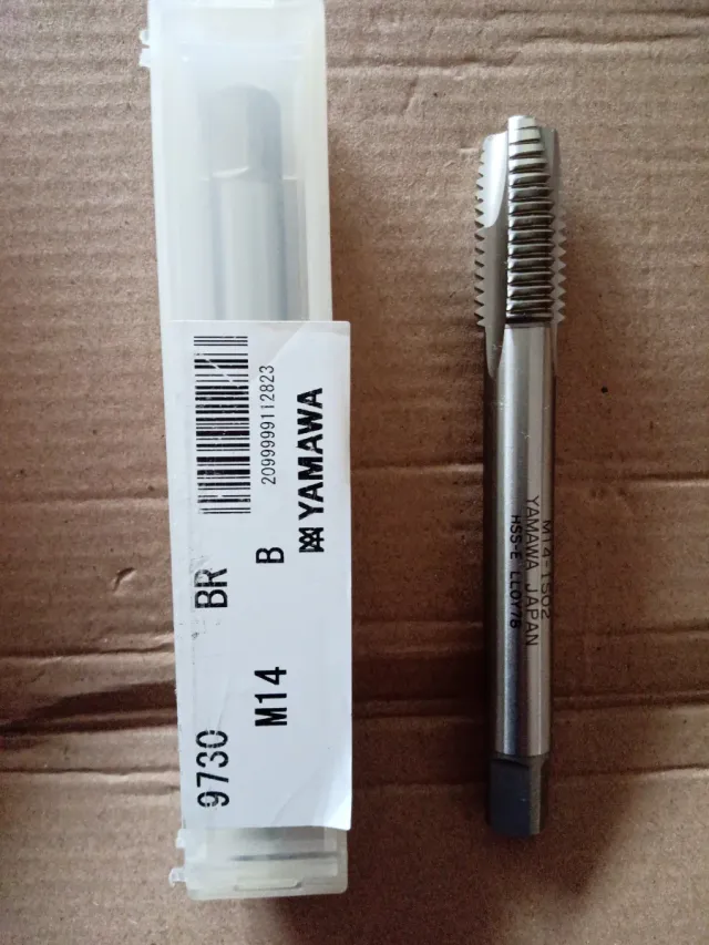 Set 2 Maschi Filettare M14 Yamawa