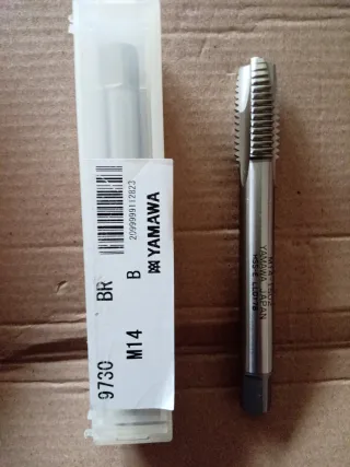 Set 2 Maschi Filettare M14 Yamawa