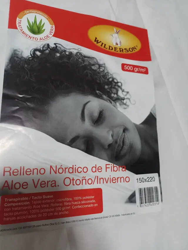 Relleno Nórdico fibra  150x220