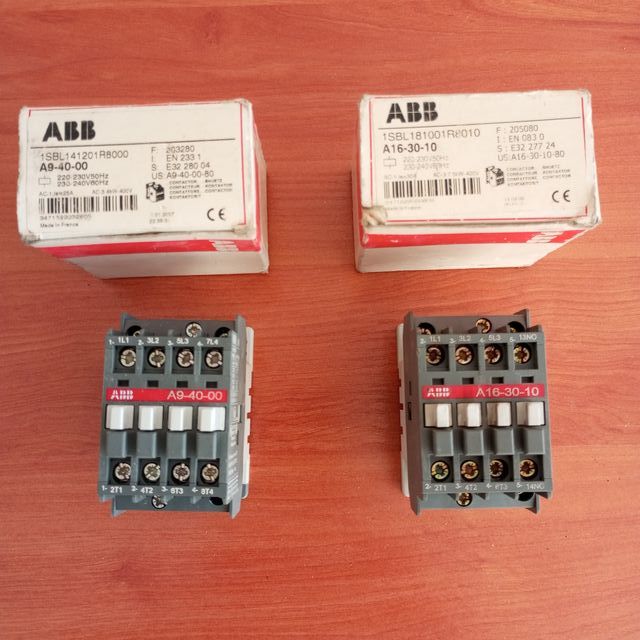 ABB A9-40-00 y A16-30-10 Contactor