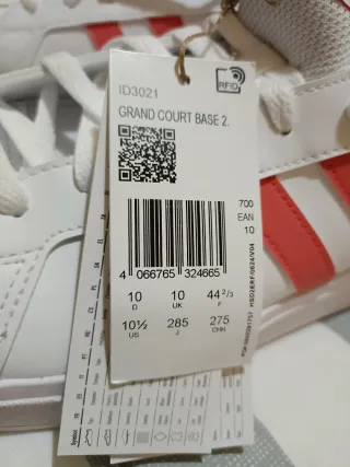 Adidas Grand Court Base 2.0 Scarpe Uomo Taglia 44