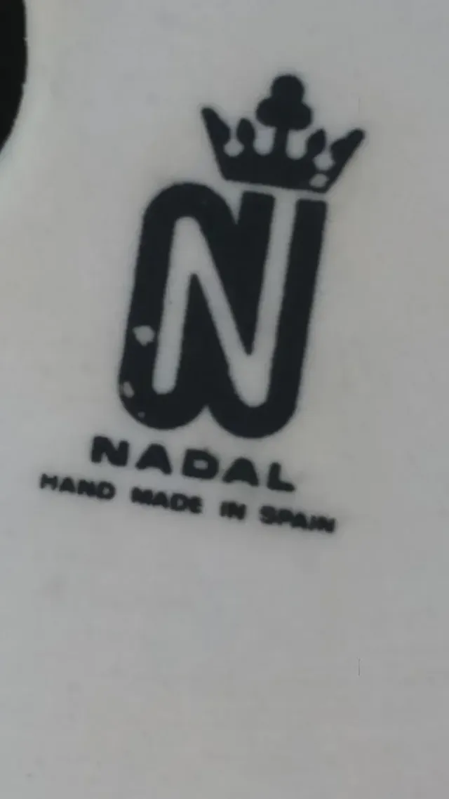 Antica figura di porcellana di Nadal