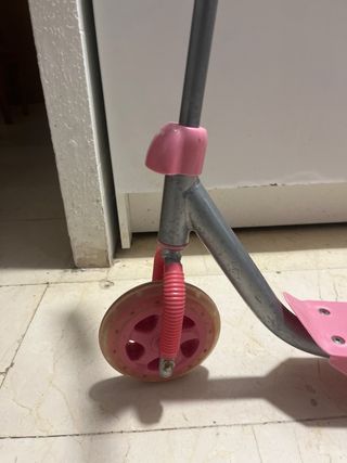 Patinete infantil 3 ruedas rosa