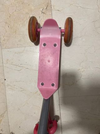 Patinete infantil 3 ruedas rosa
