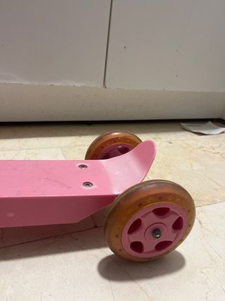 Patinete infantil 3 ruedas rosa